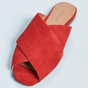 Rebecca Minkoff Anden Suede Slides